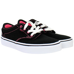 Vans Atwood Kids Black Plimsolls