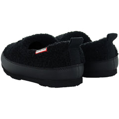 Hunter Sherpa Little Kids Black Slippers