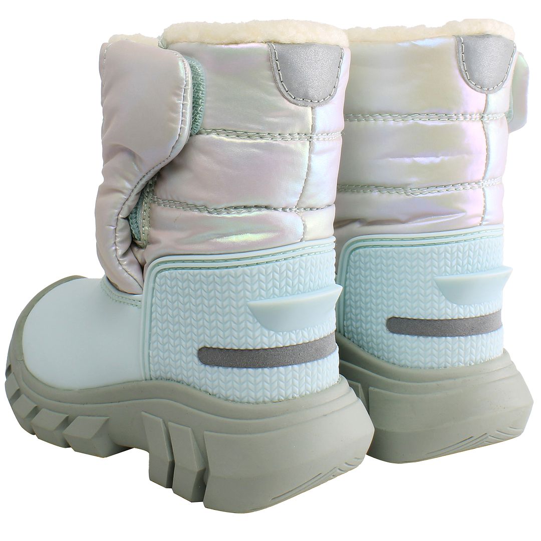 Hunter Intrepid Nebula Kids Blue Snow Boots