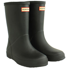 Hunter Original First Kids Black Wellington Boots