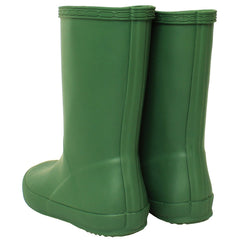 Hunter Original First Kids Green Wellington Boots