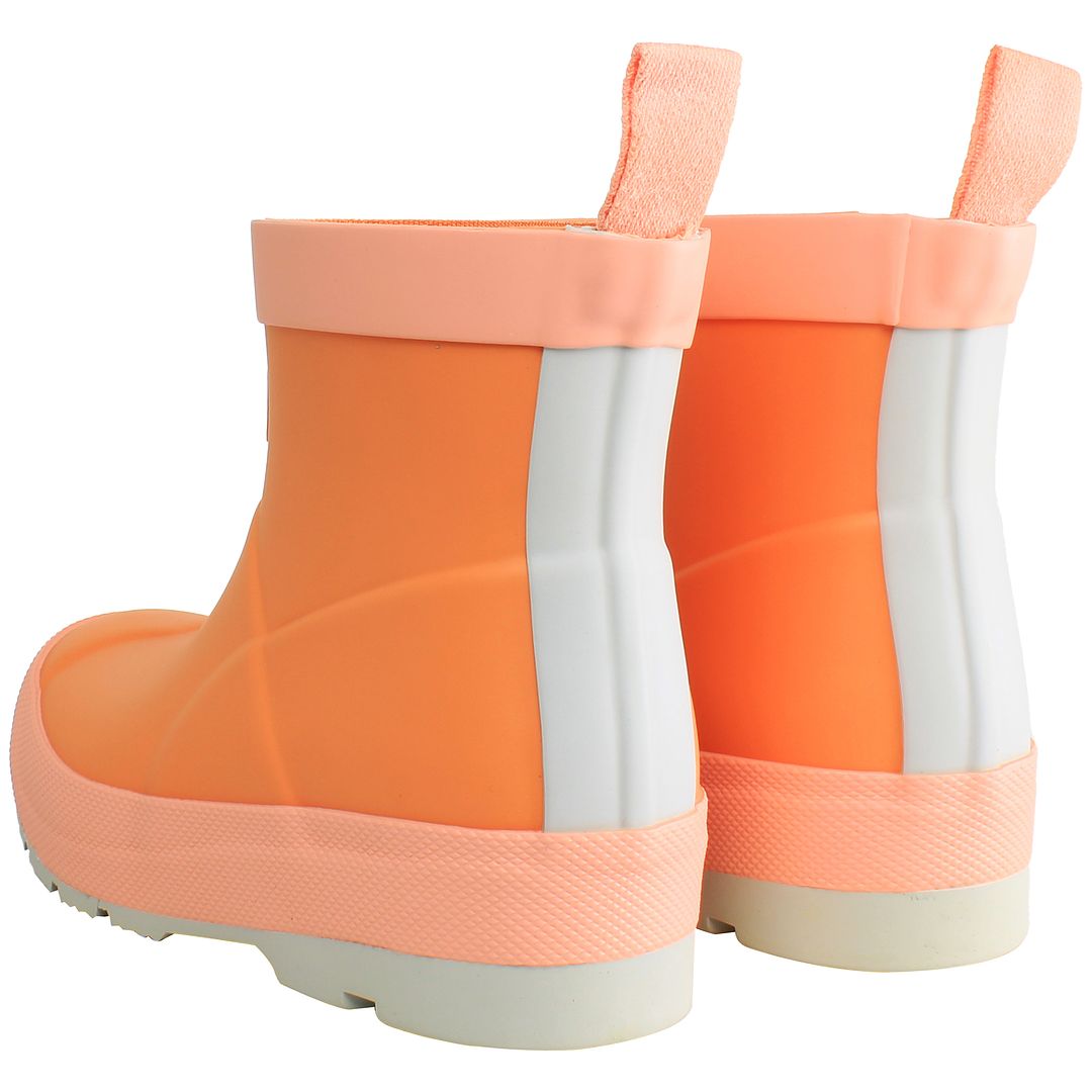 Hunter Play Short Kids Orange Boots