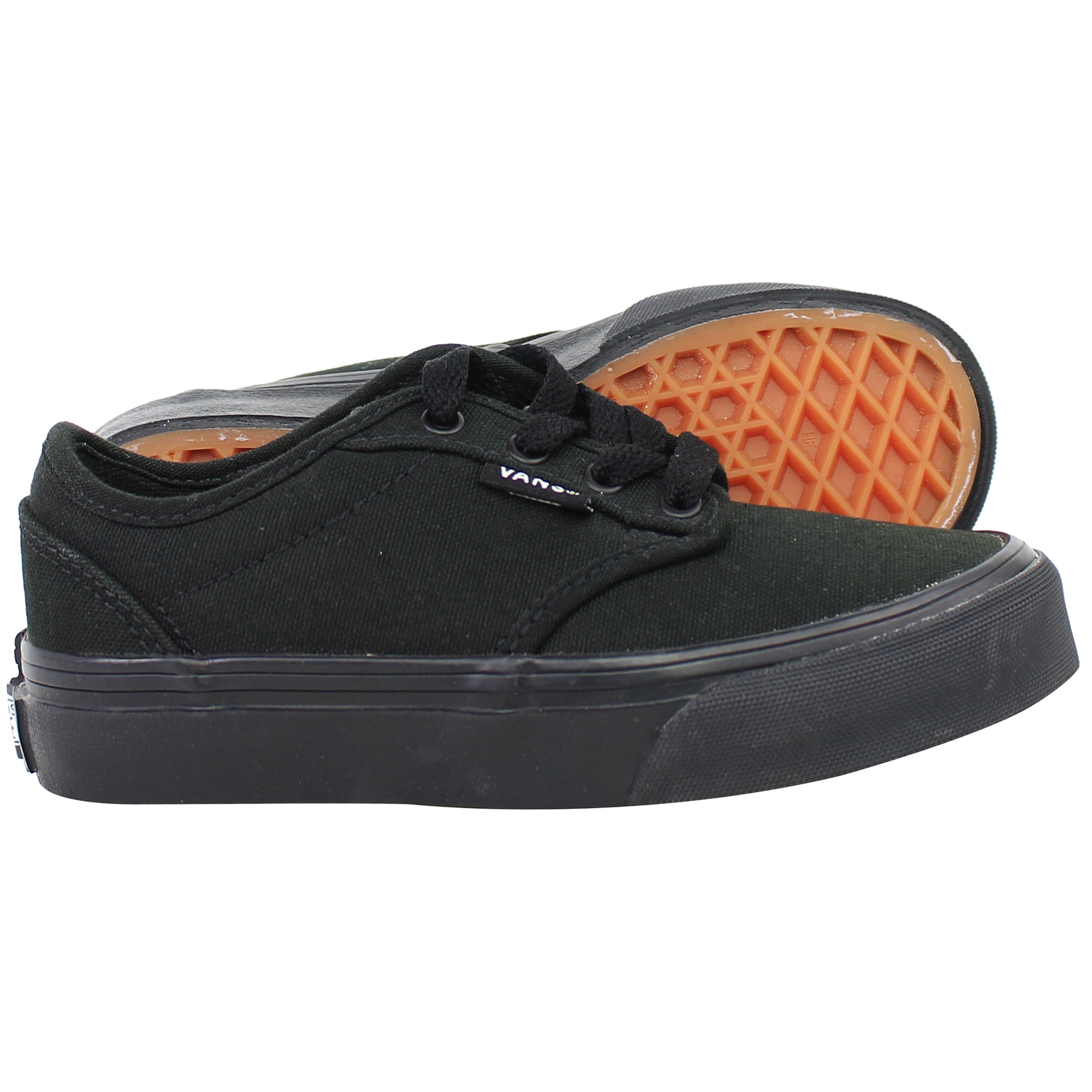 Vans Atwood Low Kids Black Plimsolls