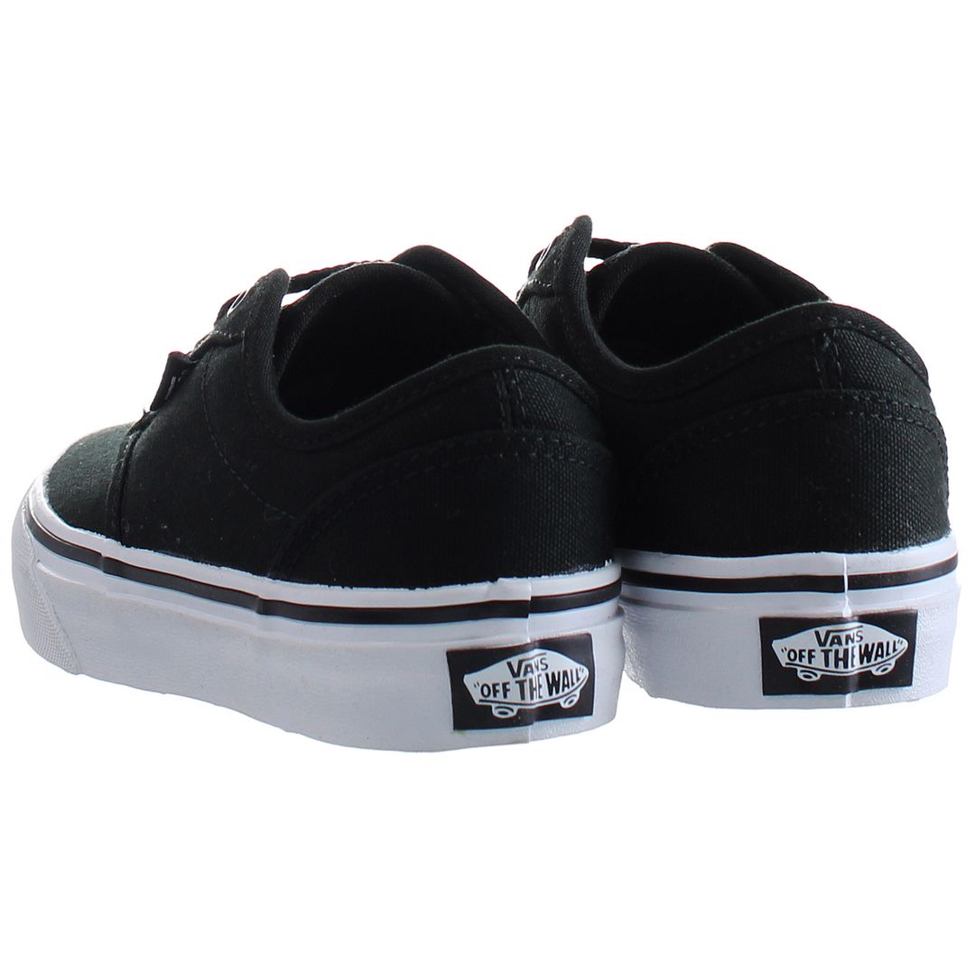 Vans Atwood Kids Black Plimsolls