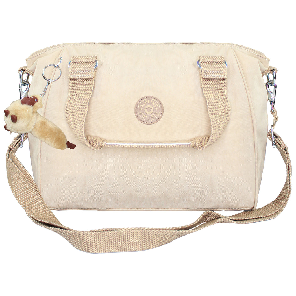 Kipling Amiel Womens Light Sand Handbag