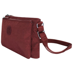 Kipling Mikaela Womens Merlot Crossbody Bag