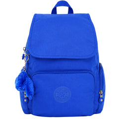 Kipling City Zip Blue Backpack
