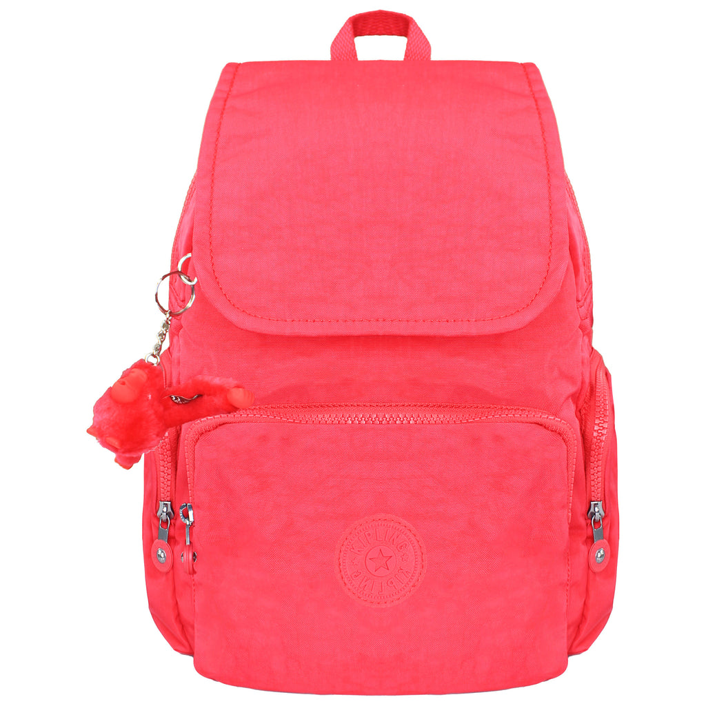 Kipling City Womens Pink Backpack