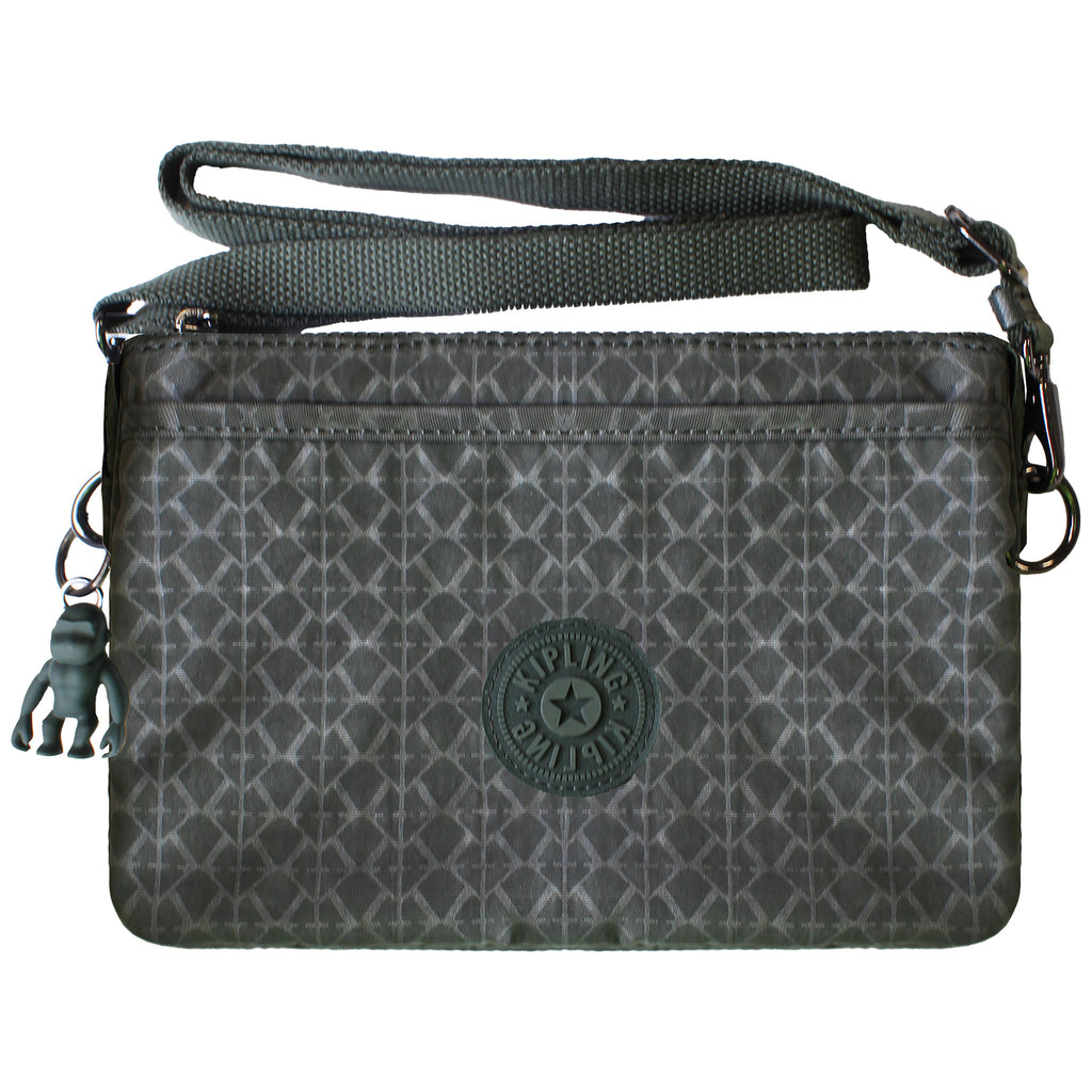 Kipling Riri Womens Green Crossbody Bag