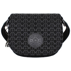Kipling Loreen Mini Signature Womens Black Crossbody Bag