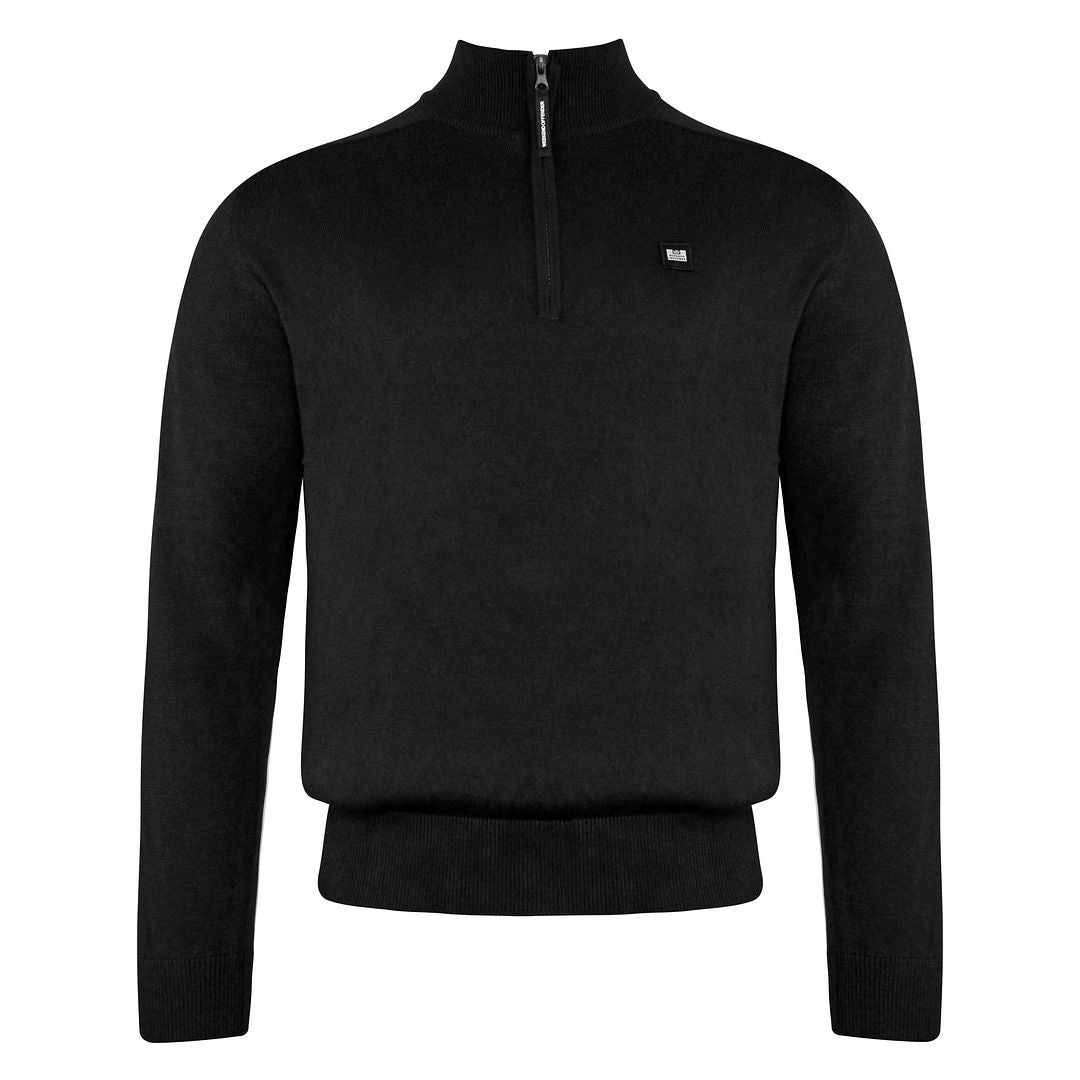 Weekend Offender Natal Mens Black Sweater