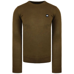 Weekend Offender Lima Mens Olive Sweater