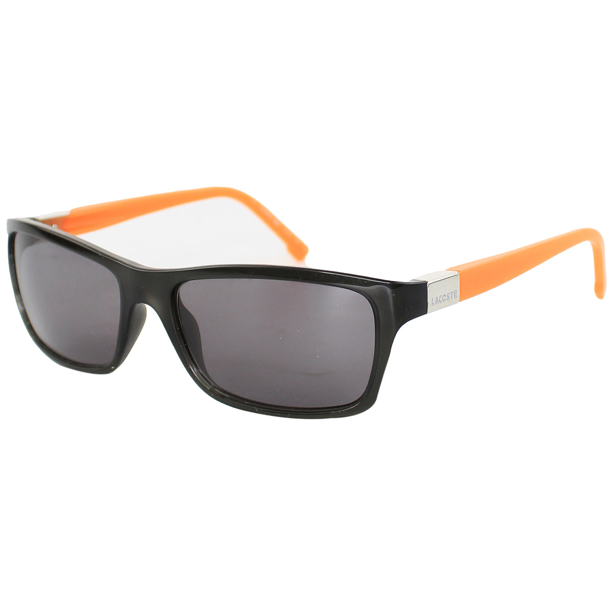 Lacoste Square Black/Orange Sunglasses