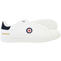 Lambretta Pinball 2 Mens White Trainers
