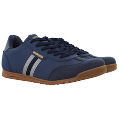 Lambretta Tackle Mens Navy Trainers
