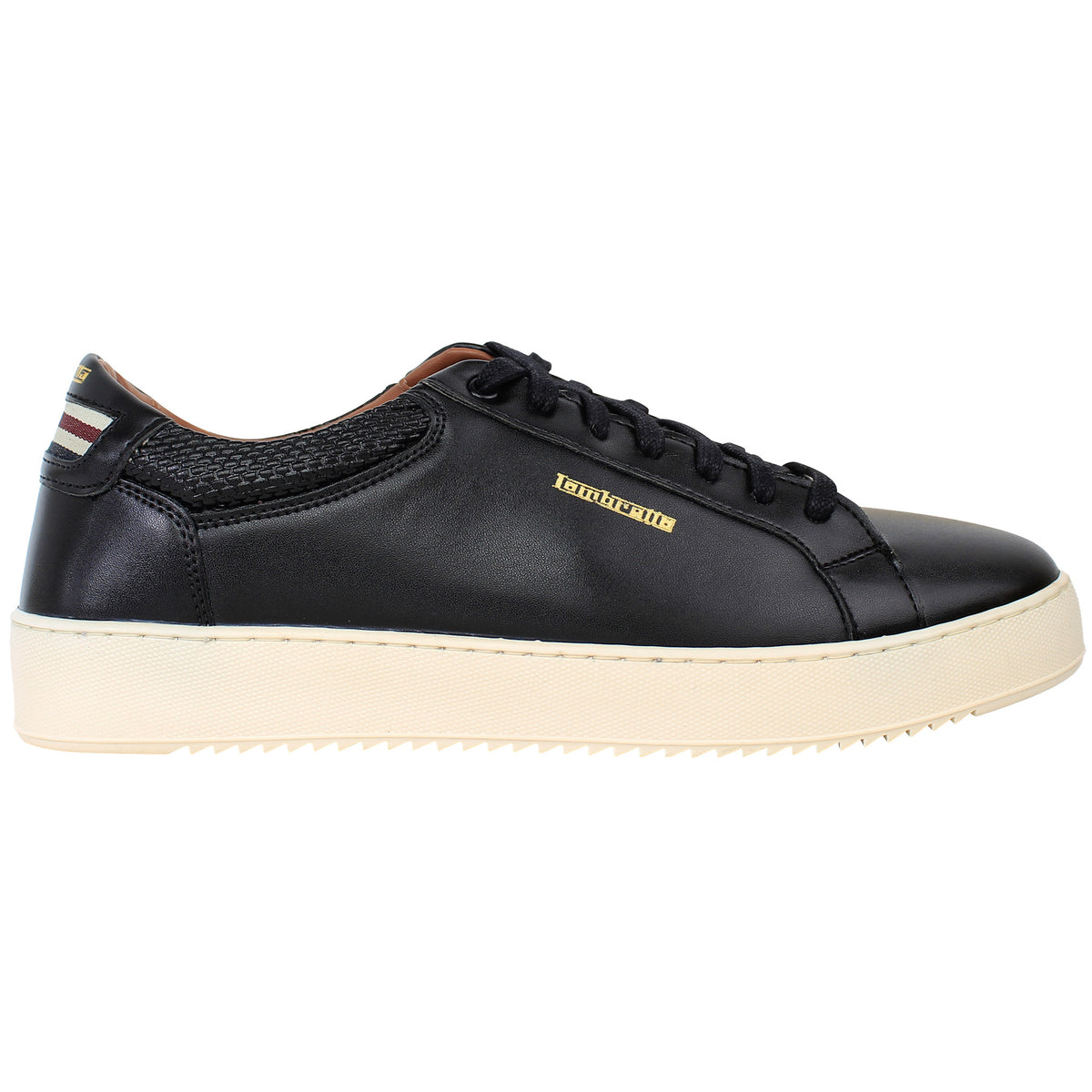 Lambretta Robbie Mens Black Trainers