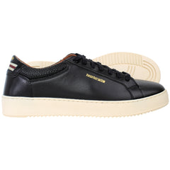 Lambretta Robbie Mens Black Trainers