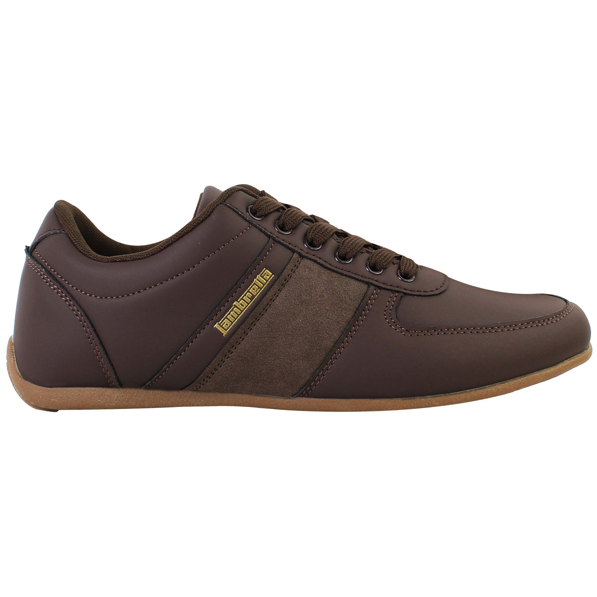 Lambretta Euro Mens Brown Trainers