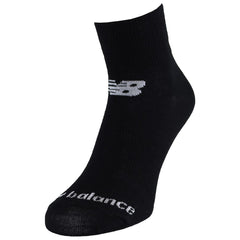 New Balance 4-Pack Mens Black Socks