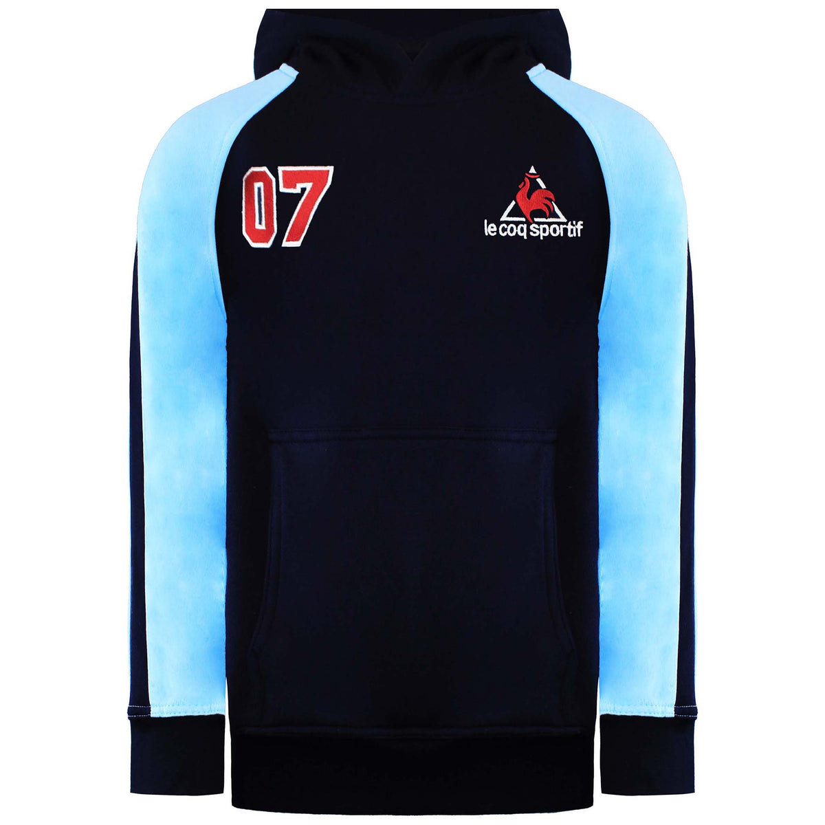 Le Coq Sportif Logo Mens Navy Hoodie