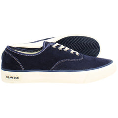 Seavees Legend Cordies Mens Navy Plimsolls