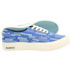 Seavees Legend Embroidery Womens Blue Shoes