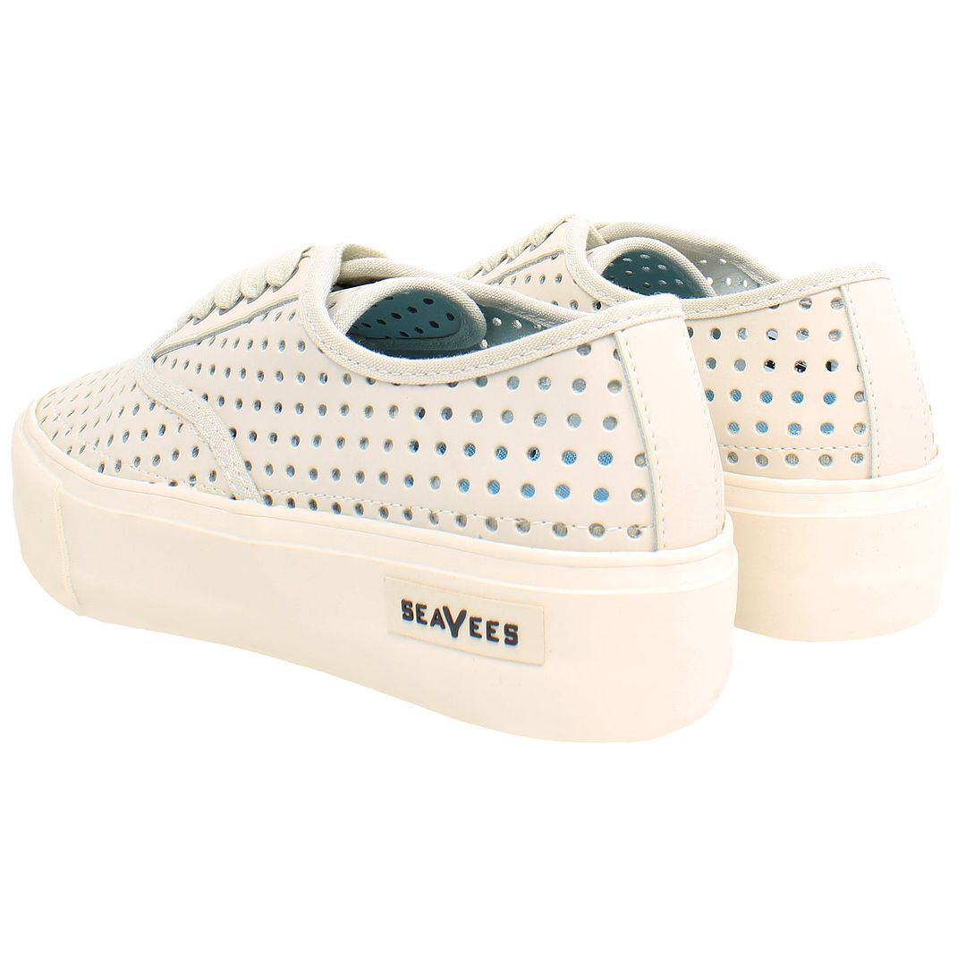 Seavees Legend Platform Portal Womens White Shoes