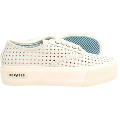 Seavees Legend Platform Portal Womens White Shoes