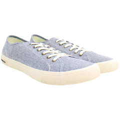 Seavees Legend Chambray Mens Blue Shoes