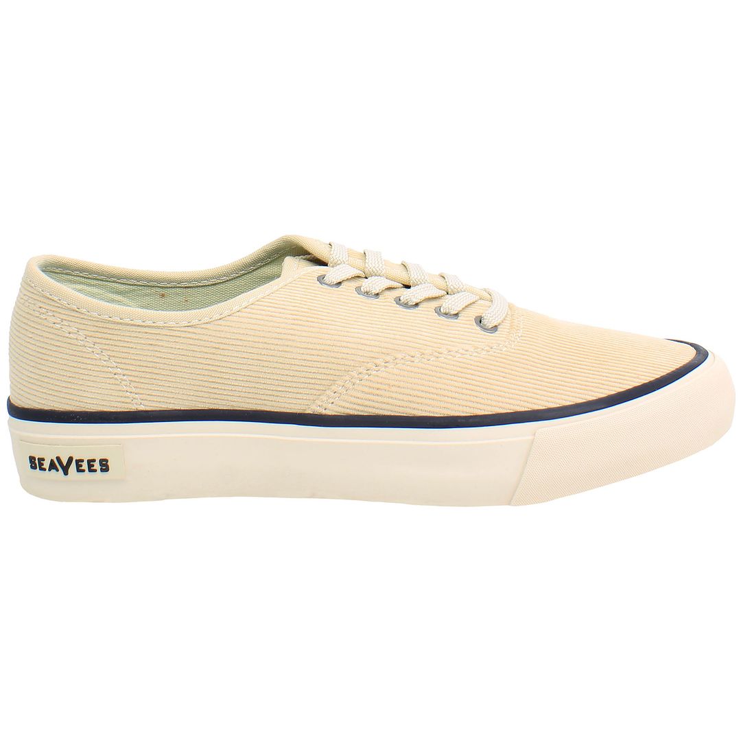 Seavees Legend Cordies Womens Beige Plimsolls