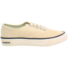 Seavees Legend Cordies Womens Beige Plimsolls
