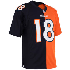 Mitchell & Ness NFL Denver Broncos 18 Manning Mens Split Legacy Jersey