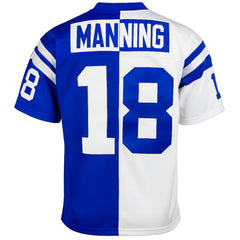 Mitchell & Ness NFL Indianapolis Colts 18 Manning Split Legacy Jersey