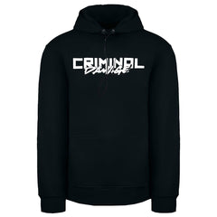 Criminal Damage Lemon Mens Black Hoodie