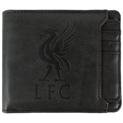 Liverpool FC Black Wallet and Card Set