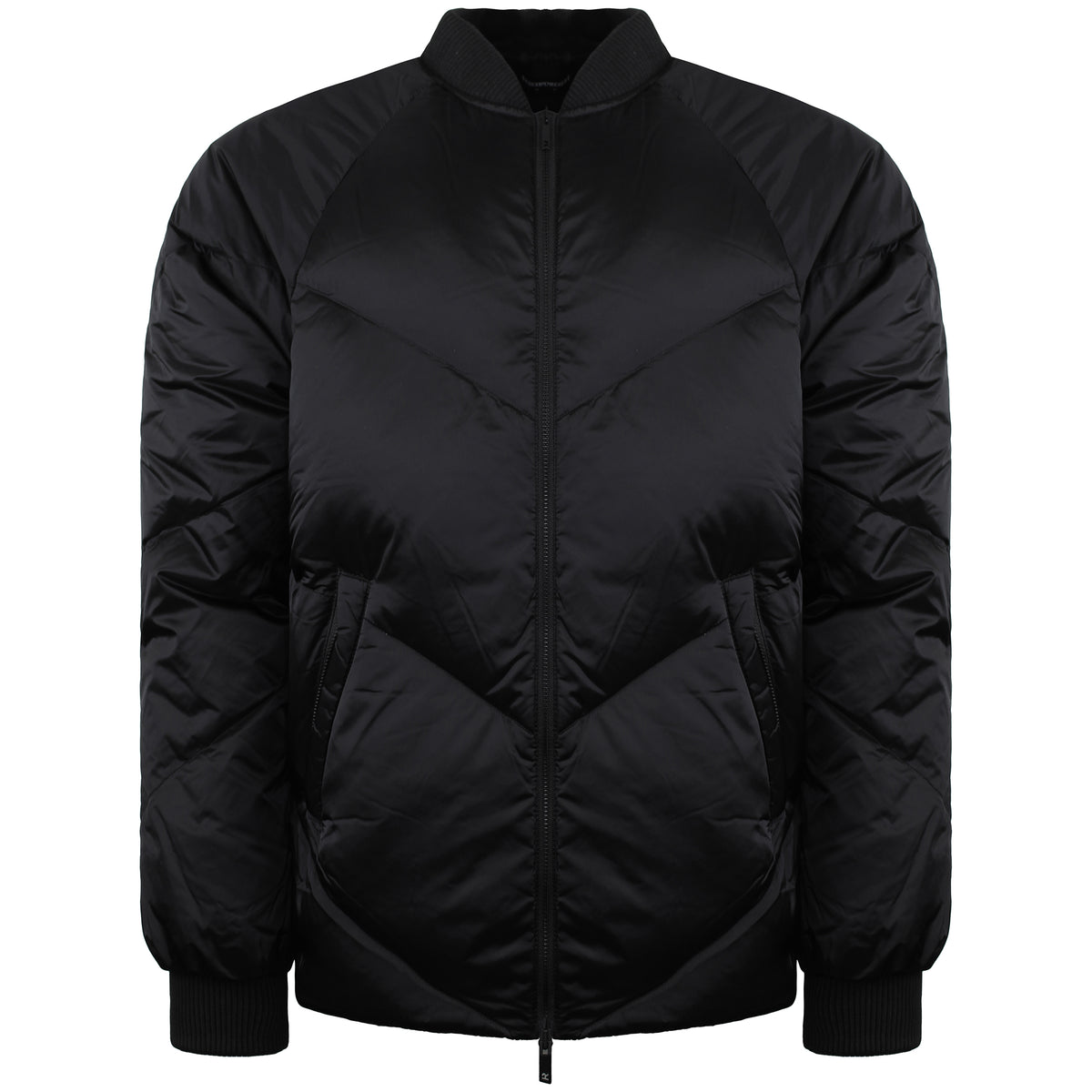 Represent Down Mens Black Bomber Jacket