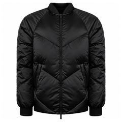 Represent Down Mens Black Bomber Jacket