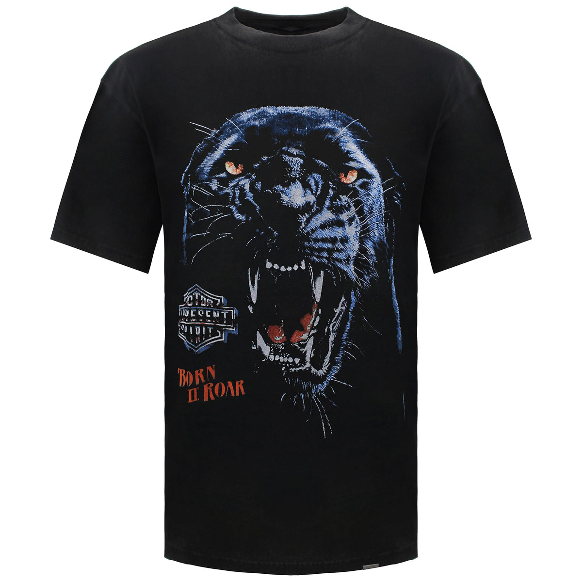 Represent Born To Roar Mens Black T-Shirt