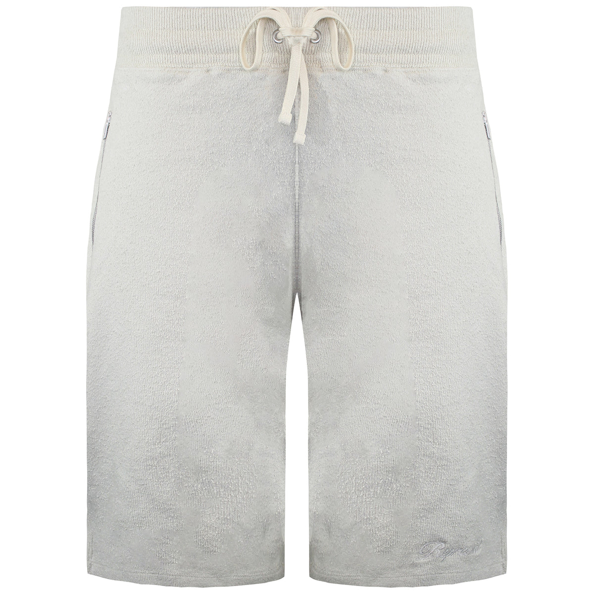 Represent Boucle Knit Mens Off White Shorts