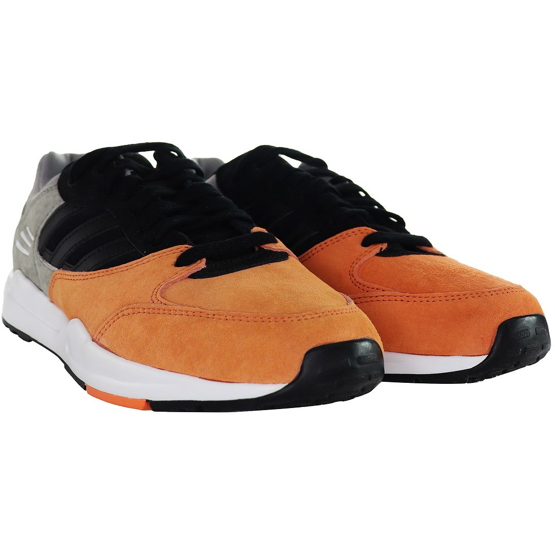 Adidas Tech Super Womens Orange/Black Trainers