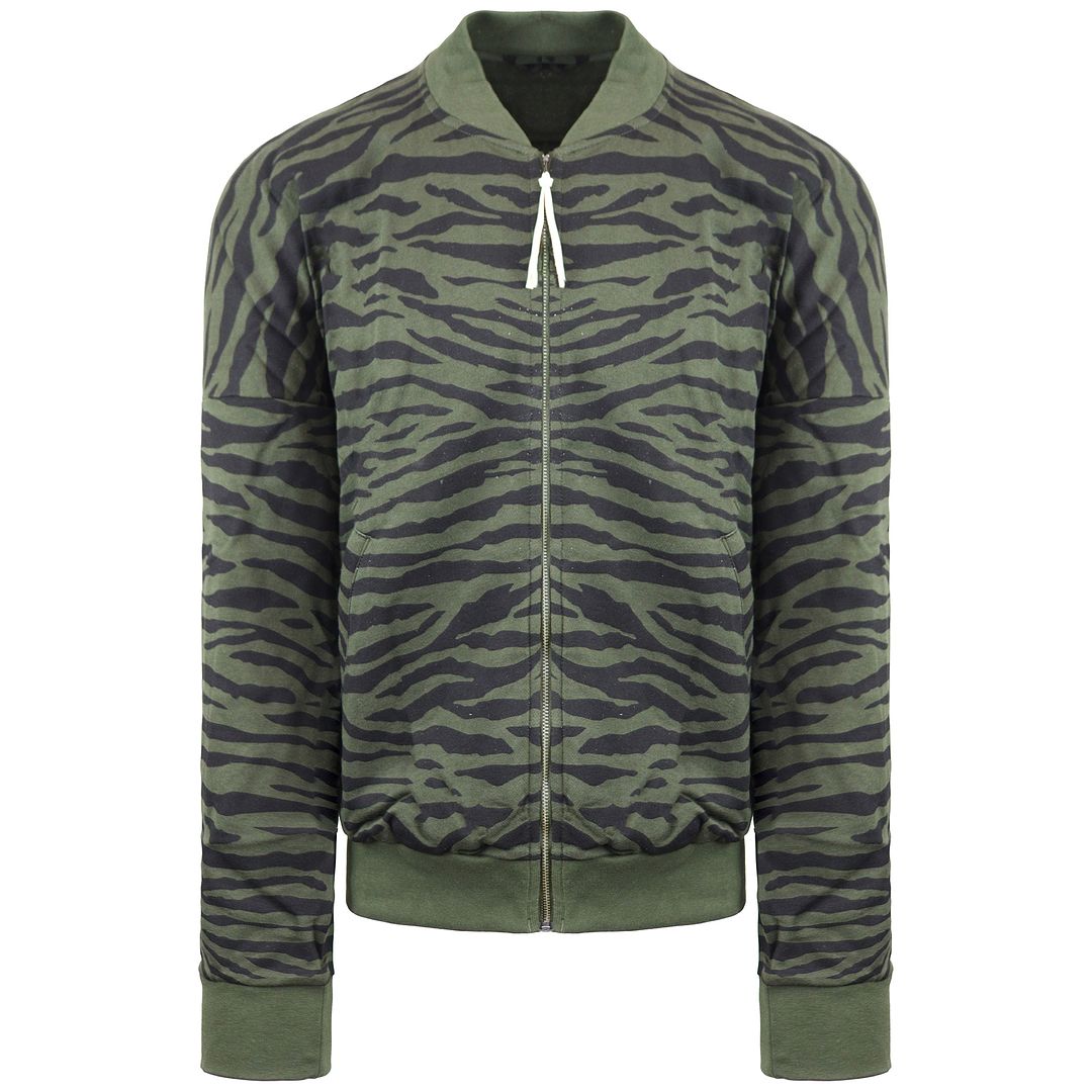 Adidas Tiger Camo Womens Green Track Jacket