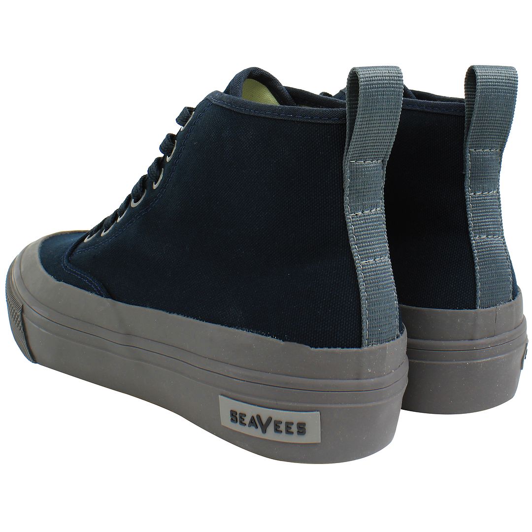 Seavees Mariners Mens Navy Boots