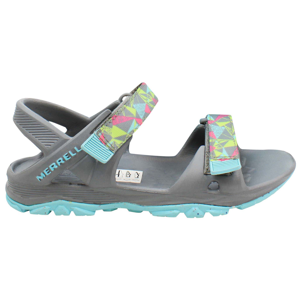 Merrell Hydro Drift Kids Grey Sandals