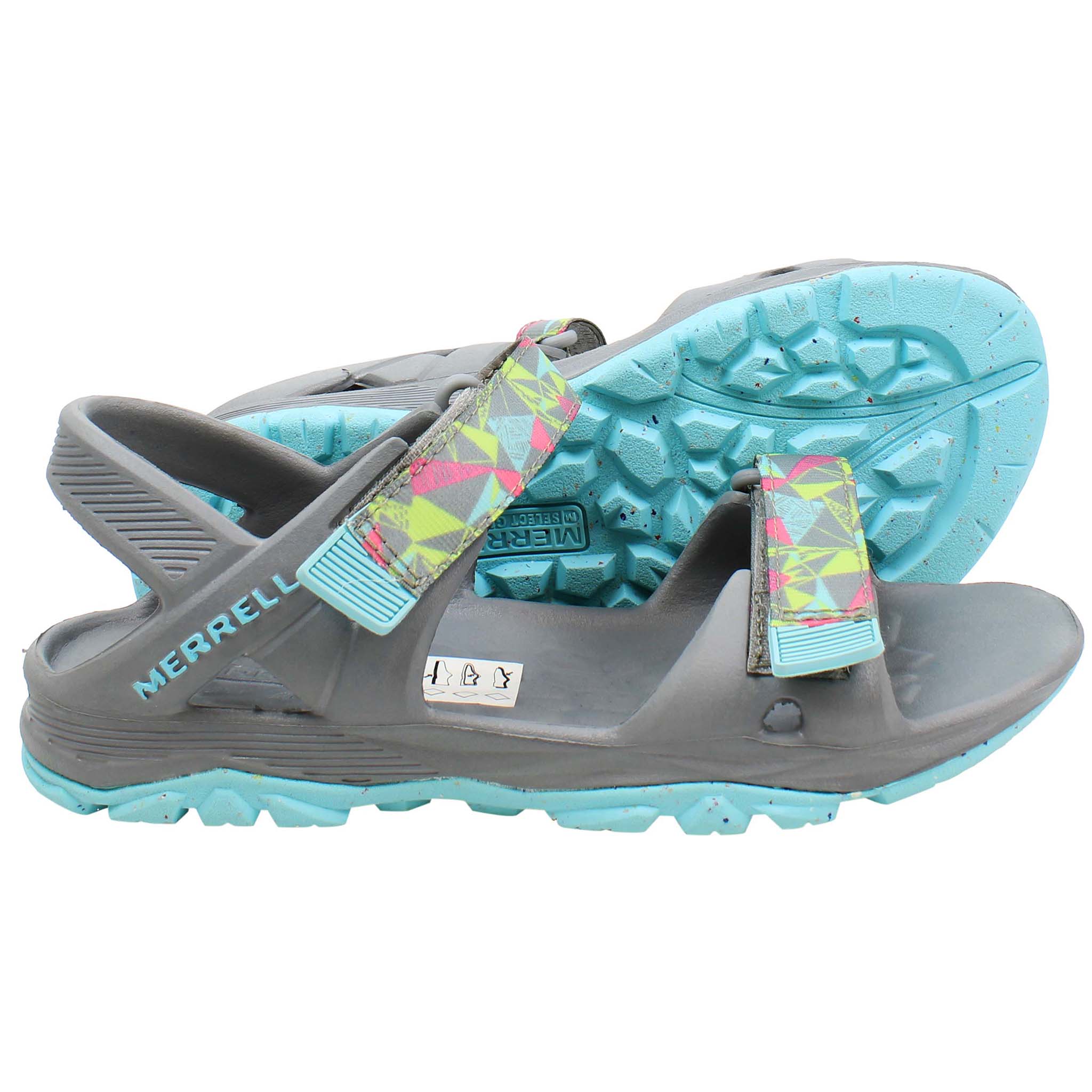 Merrell Hydro Drift Kids Grey Sandals