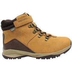 Merrell Alpine Waterproof Kids Wheat Boots