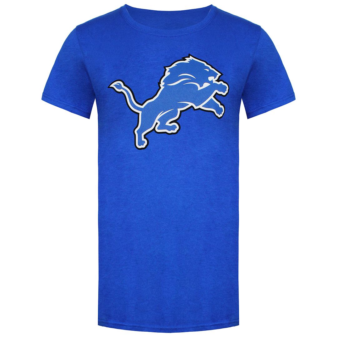 Fanatics Detroit Lions Womens Blue T-Shirt