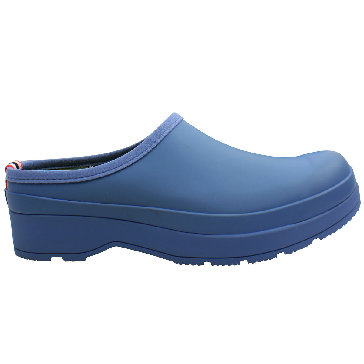 Hunter Play Lined Mens Blue Clogs