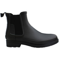 Hunter Refined Mens Black Chelsea Boots