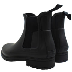 Hunter Refined Mens Black Chelsea Boots