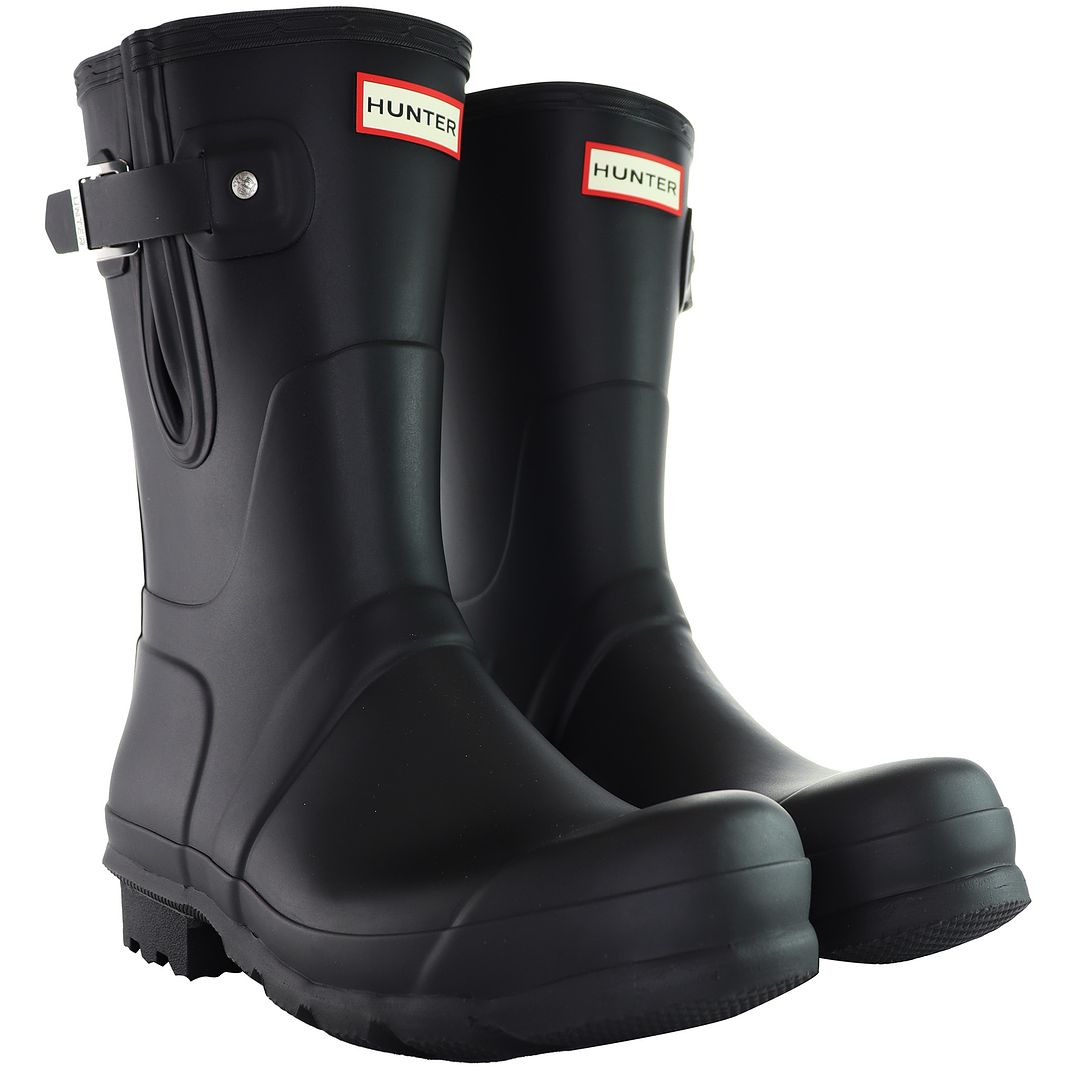 Hunter Insulated Mens Black Wellington Boots